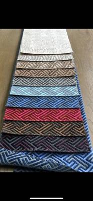 जैक्वार्ड शनील फ़ैब्रिक्स सोफा सामग्री 25 दिन डिलीवरी विवरण शानदार अंदरूनी के लिए