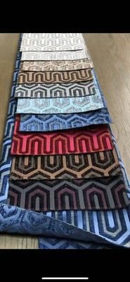 जैक्वार्ड शनील फ़ैब्रिक्स सोफा सामग्री 25 दिन डिलीवरी विवरण शानदार अंदरूनी के लिए