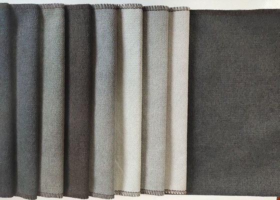 बुना हुआ सादा सोफा फैब्रिक ISO9001 अशुद्ध लिनन फैब्रिक पॉलिएस्टर Fabric