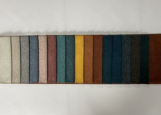 रंगीन सेनील फर्नीचर कपड़ा पॉलिएस्टर लिनन वस्त्र