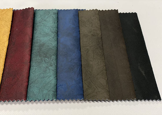 230gsm साबर चमड़ा सोफा कपड़ा पनरोक पॉलिएस्टर Microsuede कपड़ा